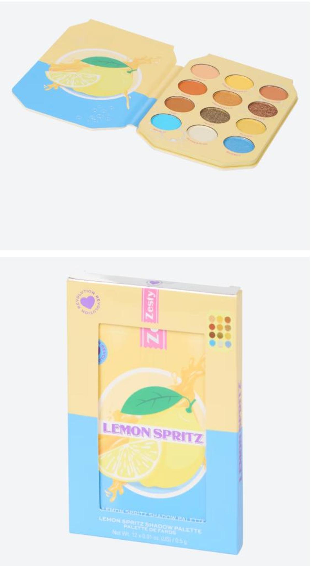 Paleta de sombras.