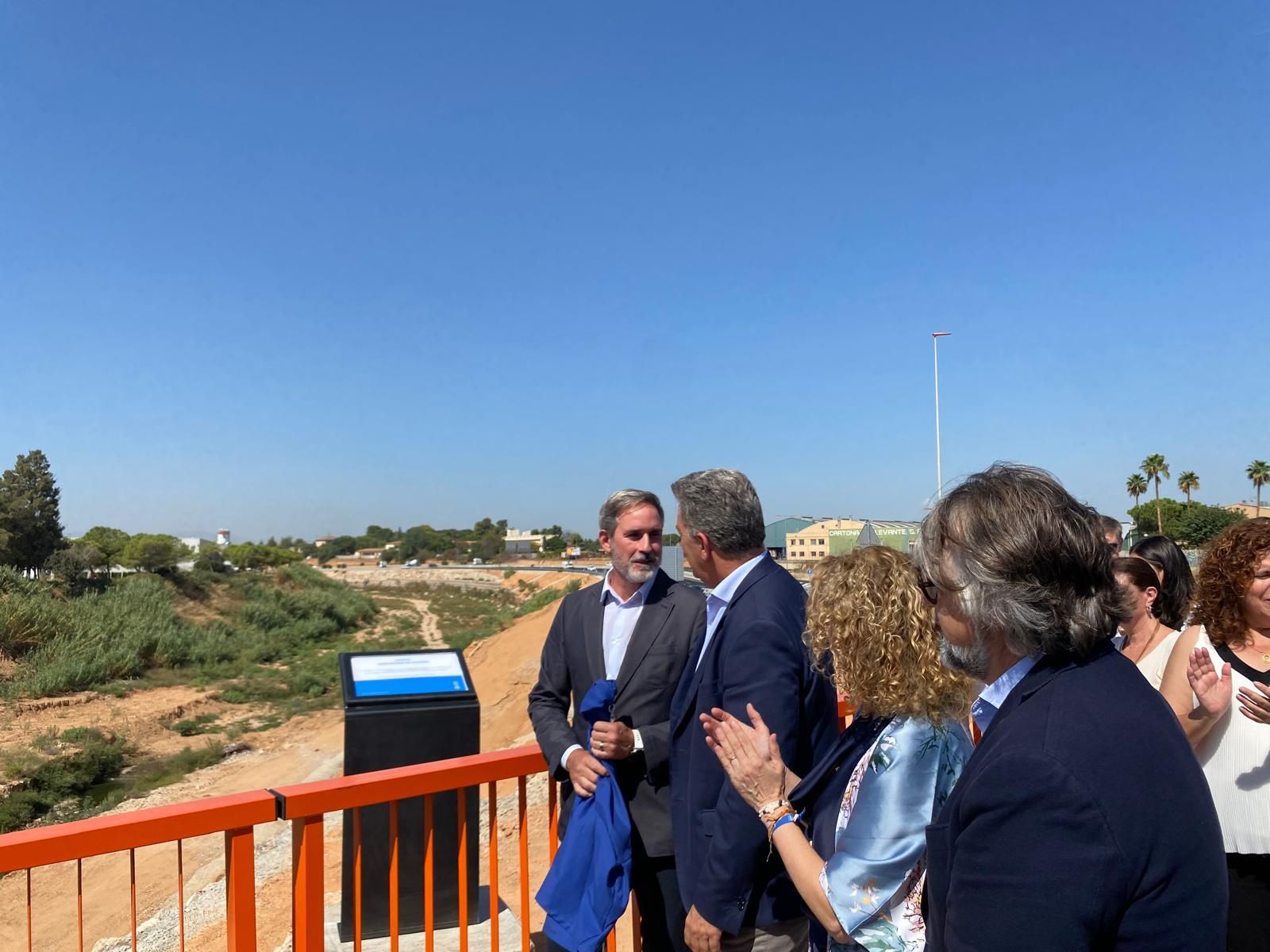 Inauguración del puente "Comunidad de Madrid" en Torrent