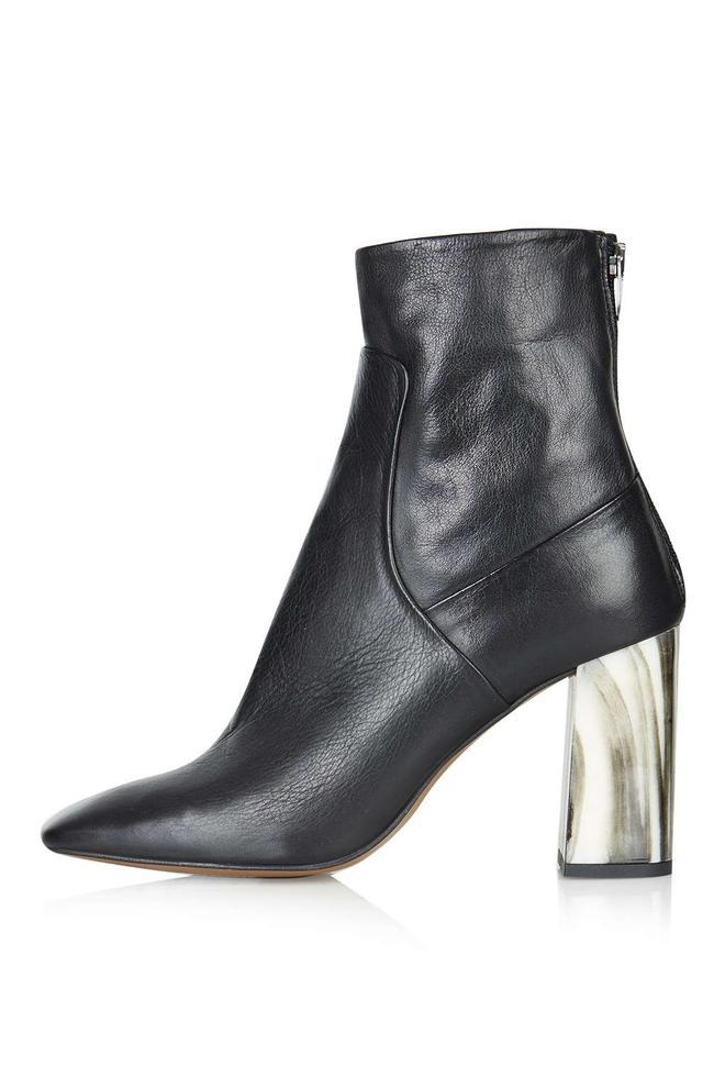Cena de empresa: botín con tacón joya de Topshop 117€