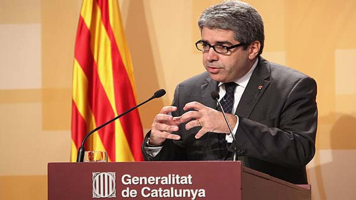 Homs: "Declararán inconstitucional respirar en catalán"