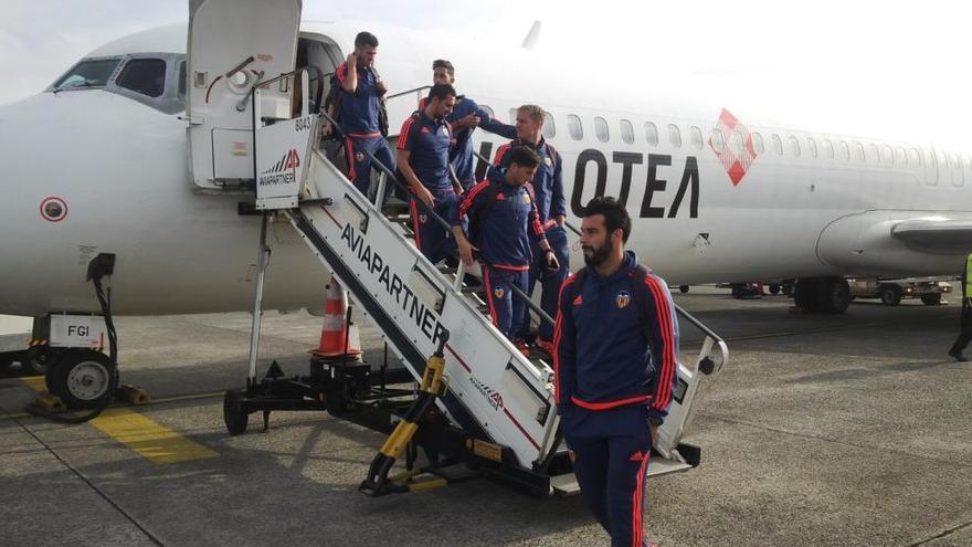 El Valencia CF ya está en Bélgica