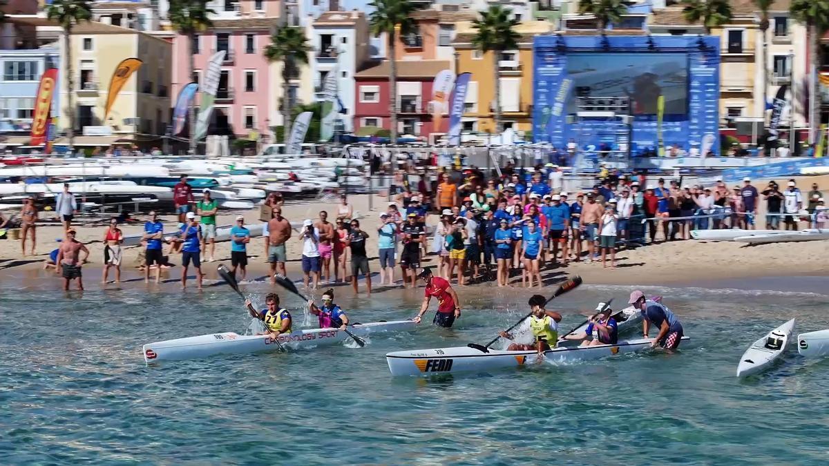 La Vila Joiosa despide el Mundial de Kayak de Mar