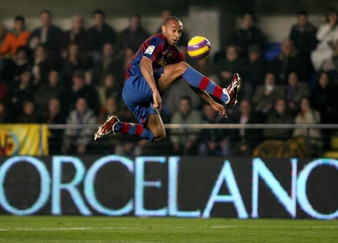 El paso de Thierry Henry por el Barça, en imágenes