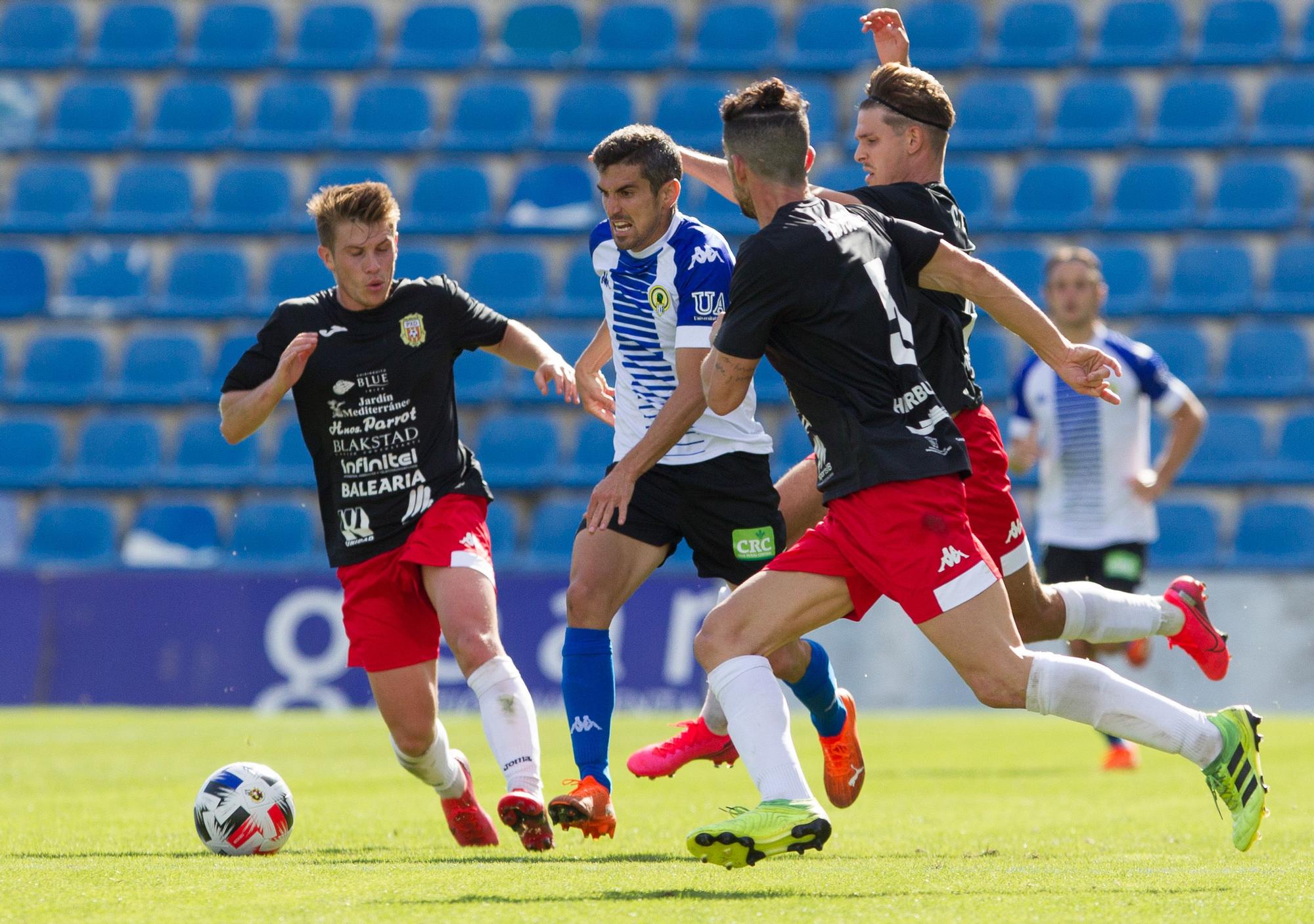 Las imágenes del partido Hércules - Peña Deportiva