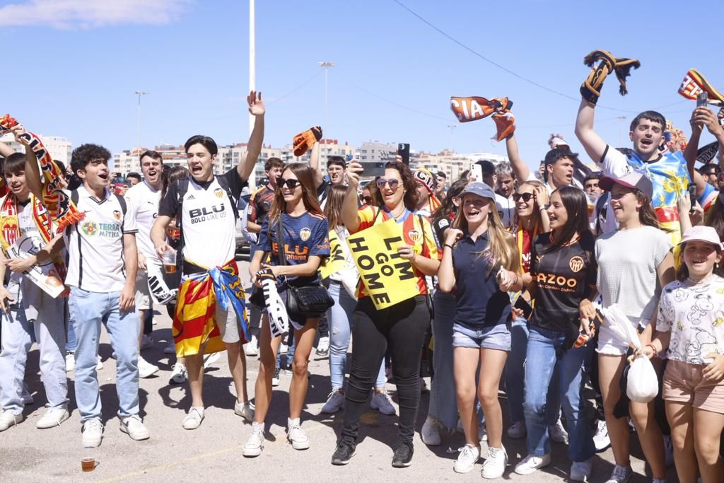 El compromiso de la afición del Valencia CF en Elche