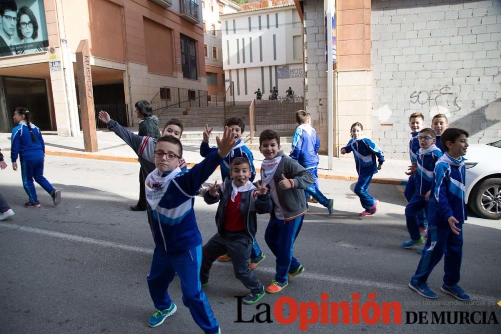 Marcha en el Día del Cáncer Infantil en Caravaca