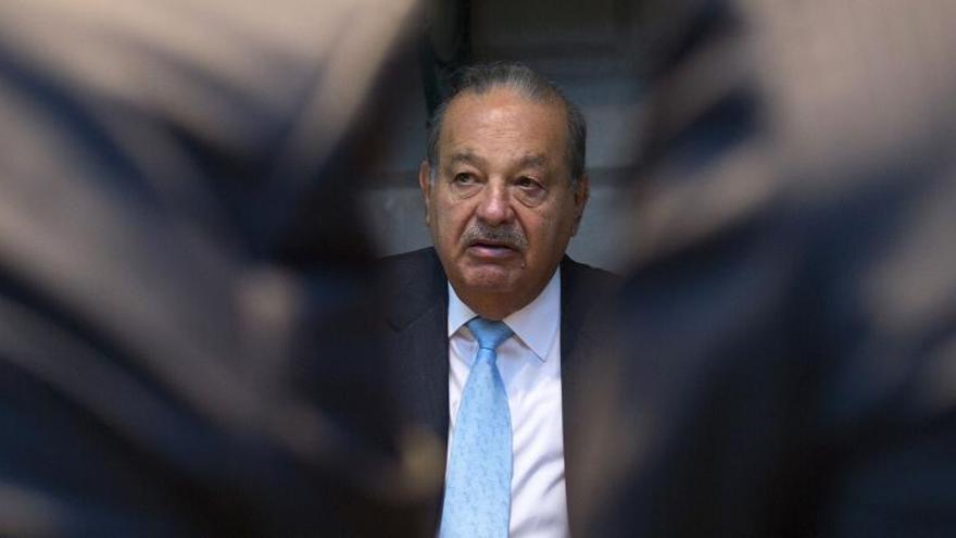 Carlos Slim pasa sus vacaciones en Galicia.