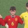 Histórico estreno y goleada de la selección española sub-14