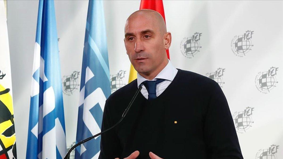 Luis Rubiales, presidente de la RFEF