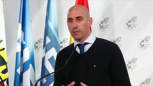 Luis Rubiales, presidente de la RFEF