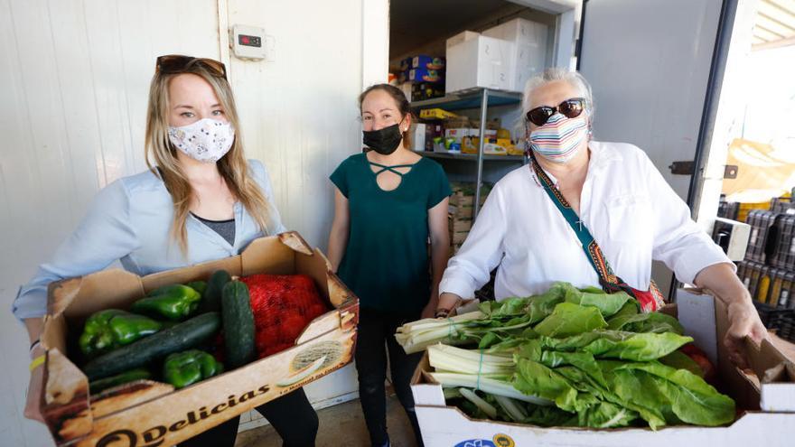 Los vecinos de Santa Gertrudis se vuelcan contra el hambre