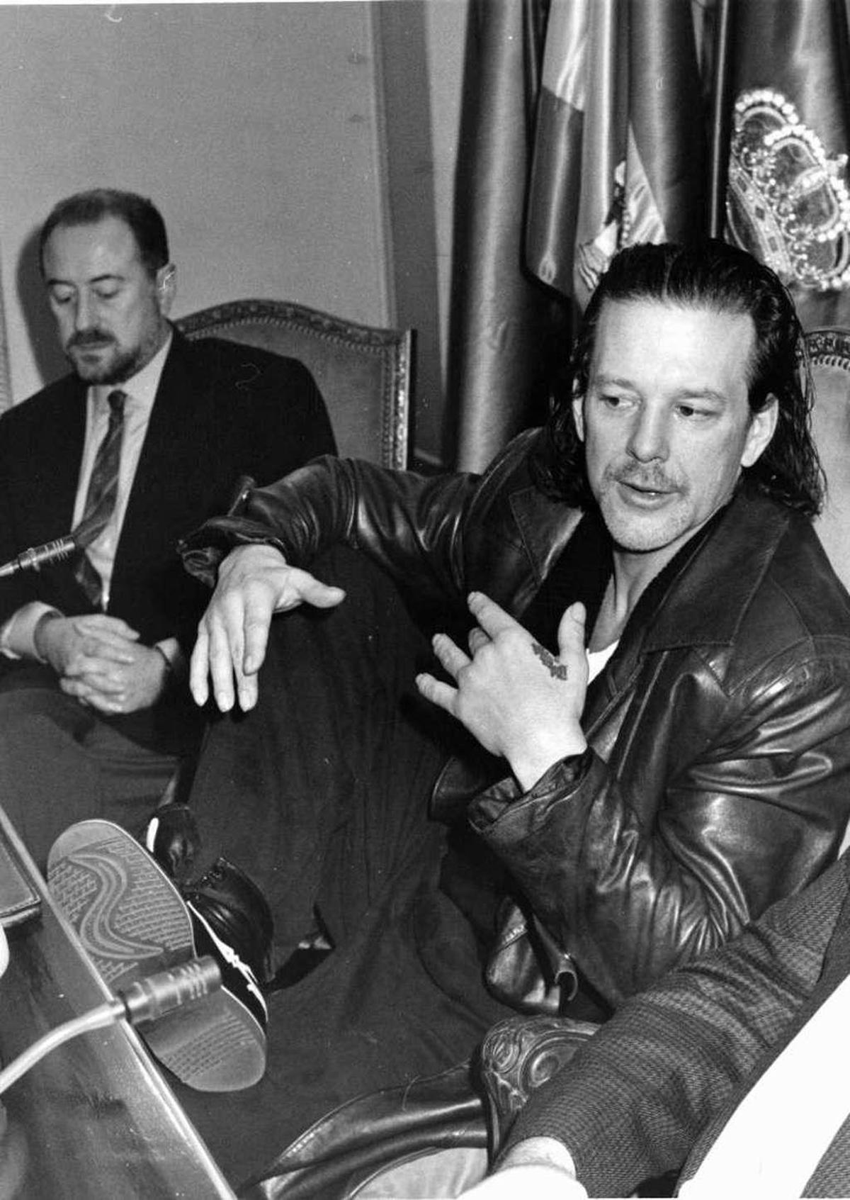 Los dos días y medio más surrealistas de Mickey Rourke