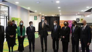 El Rei inaugura Alimentaria sense Letizia