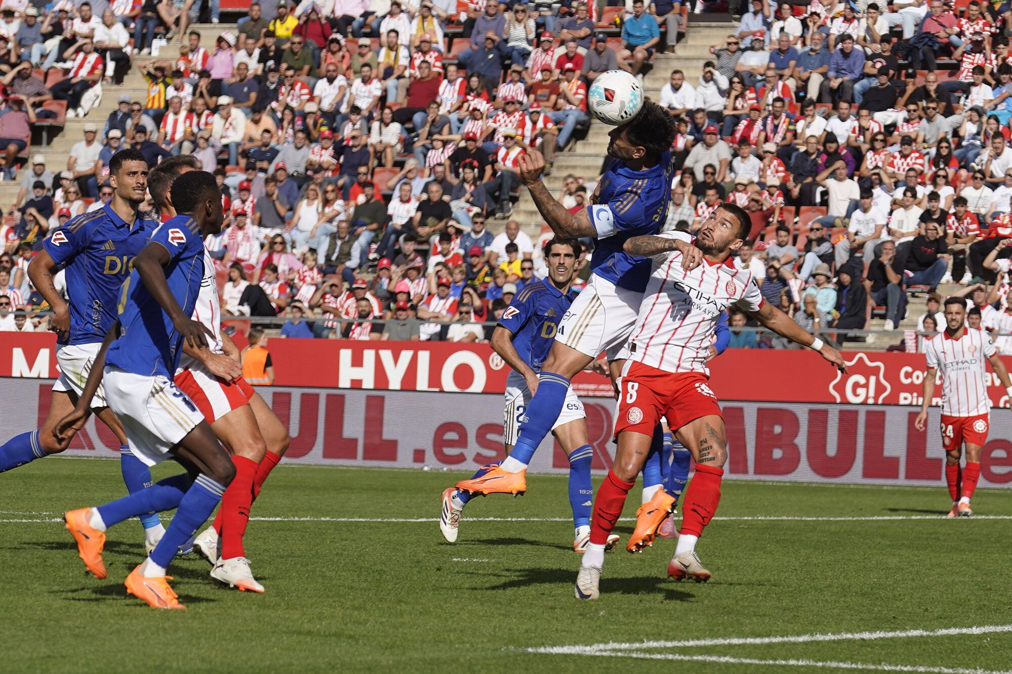 Les imatges del Girona - Reial Oviedo