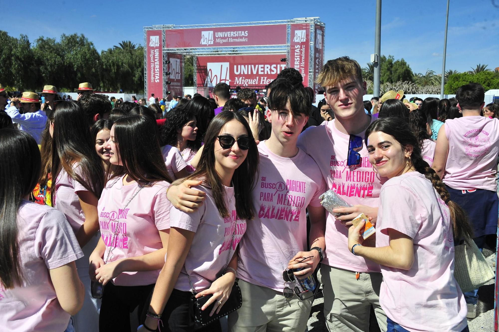 Fiestón de primavera en la UMH de Elche