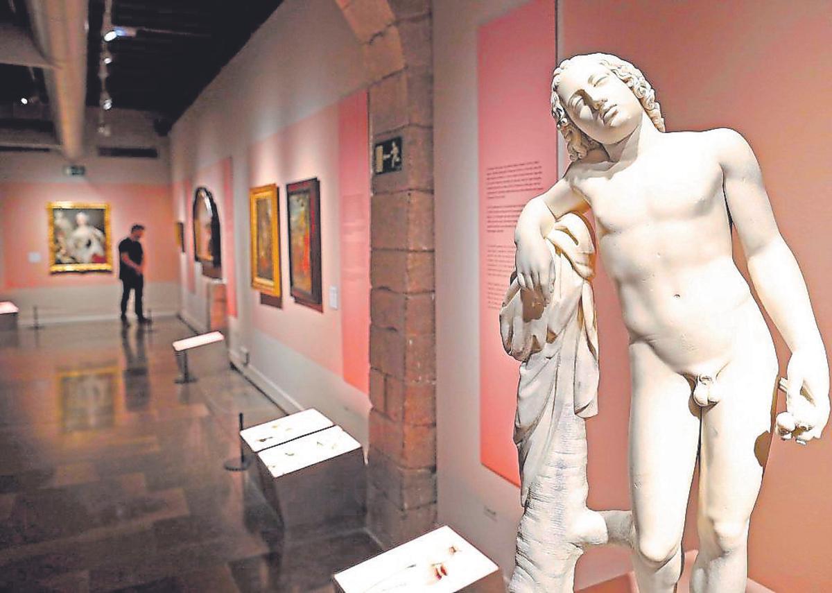 Un tors romà, l'element més antic exposat a la Fontana d'Or, al CaixaForum Girona