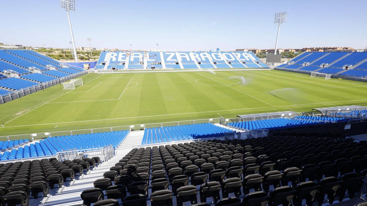 Los seis meses que transformaron un descampado en el Ibercaja Estadio del Real Zaragoza