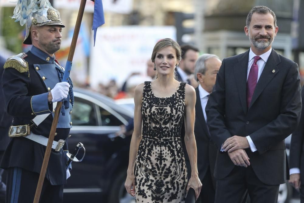 "La alfombra azul de los premios "Princesa de Asturias" 2016"