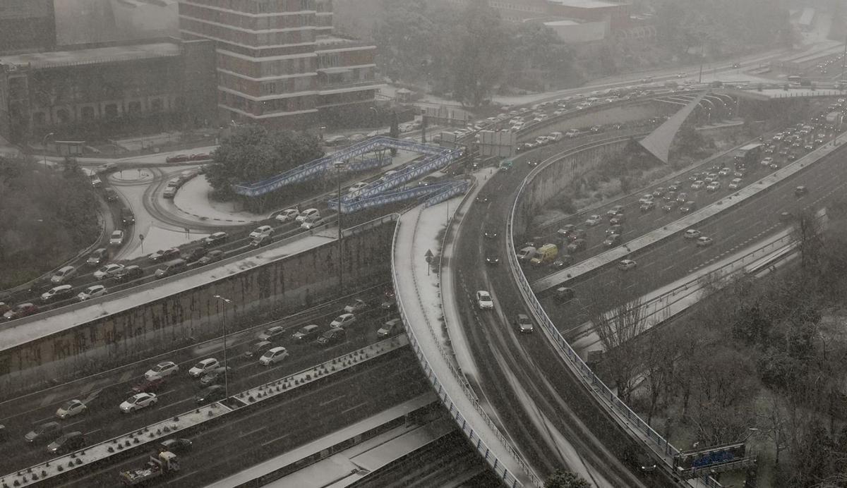 Madrid recupera la normalitat després del pas de la borrasca Kristin