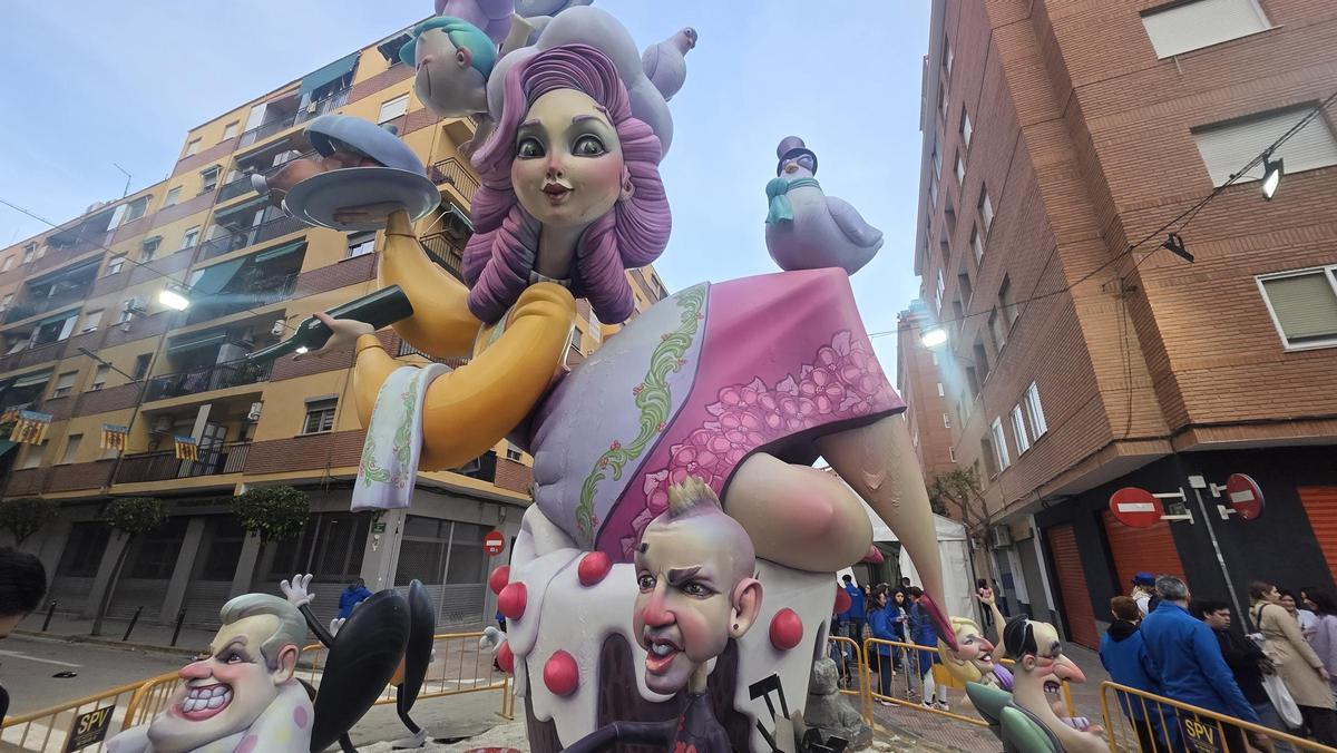 Falla grande del año pasado en L'Eliana-Cid
