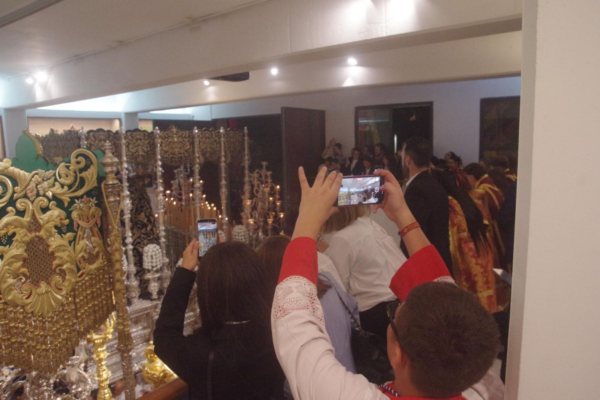 Traslado de la Virgen del Gran Perdón por el centenario del Prendimiento