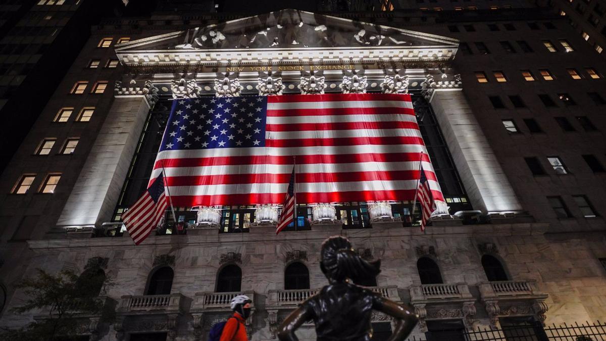 El exterior de Wall Street.
