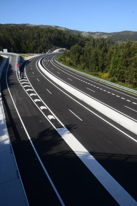 Las obras de la autovía del Morrazo, a punto