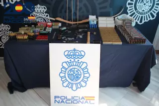 Detenido en Coria por posesión ilegal de armas y más de 2.000 cartuchos de munición
