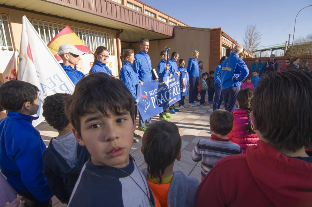 Los corredores de la paz