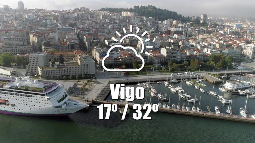 El tiempo en Vigo: previsión meteorológica para hoy, jueves 4 de julio