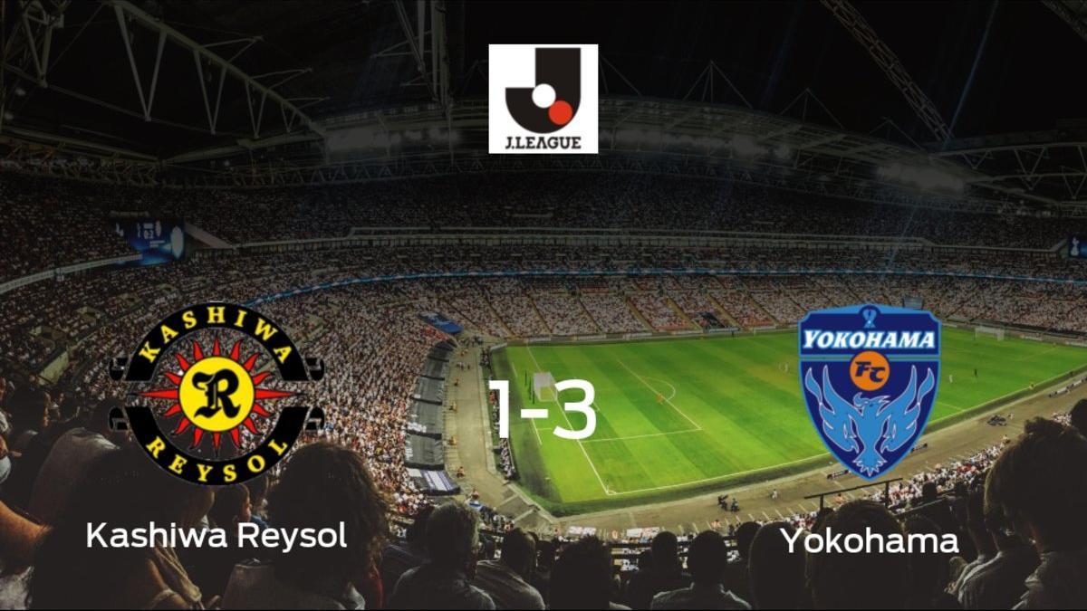 El Yokohama vence al Kashiwa Reysol en el Kashiwa Hitachi Stadium (1-3)