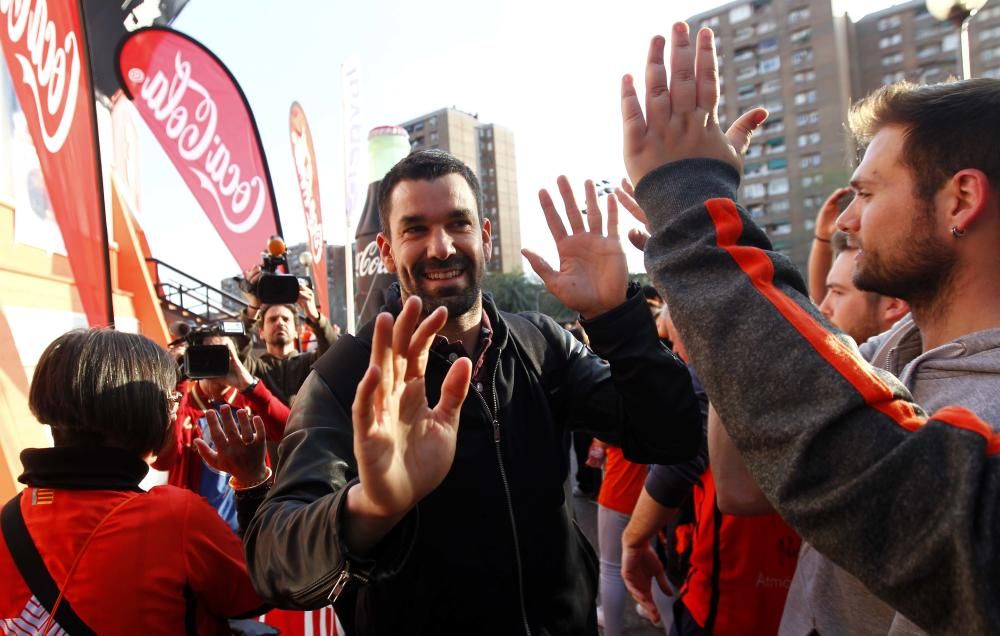 Llegada del Valencia Basket a la final de la Eurocup