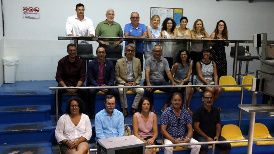 Representants dels diferents agents implicats en el pla estratègic Palamós Peix