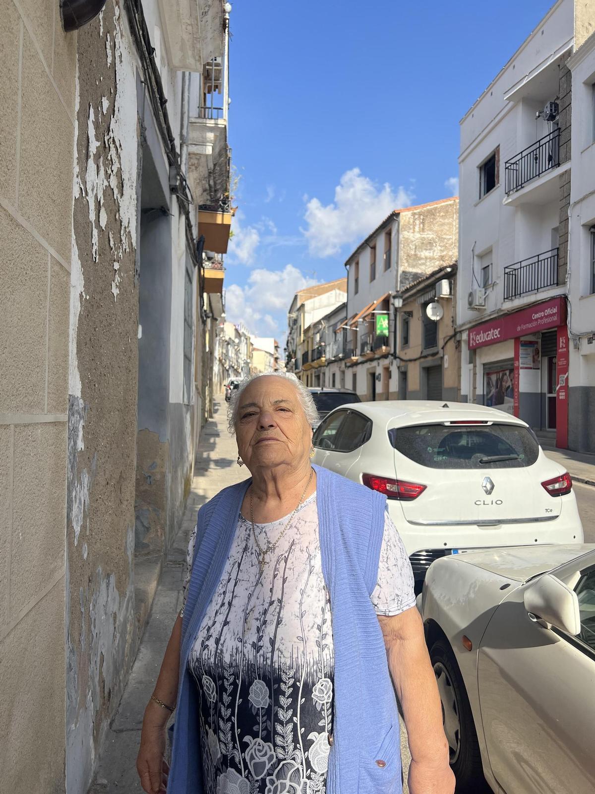 Elena María Cubillana, más de 60 años viviendo en Margallo.