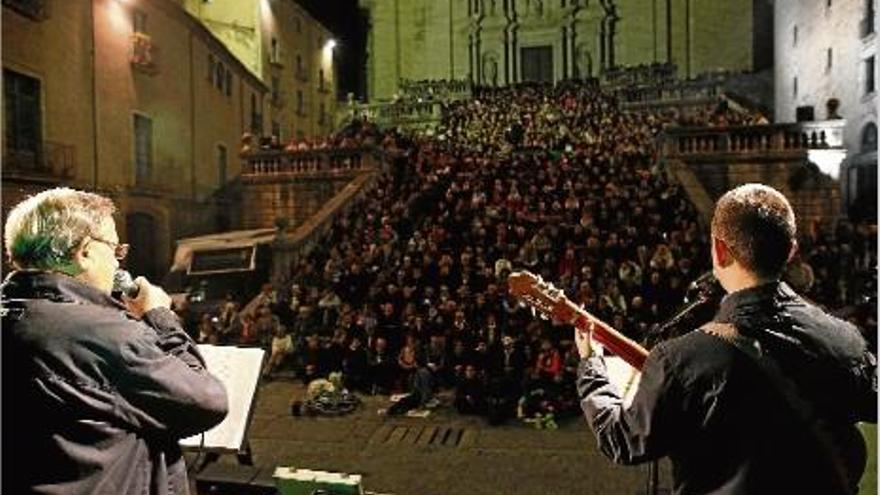 Cantada d&#039;havaneres amb el grup Terra Endins.