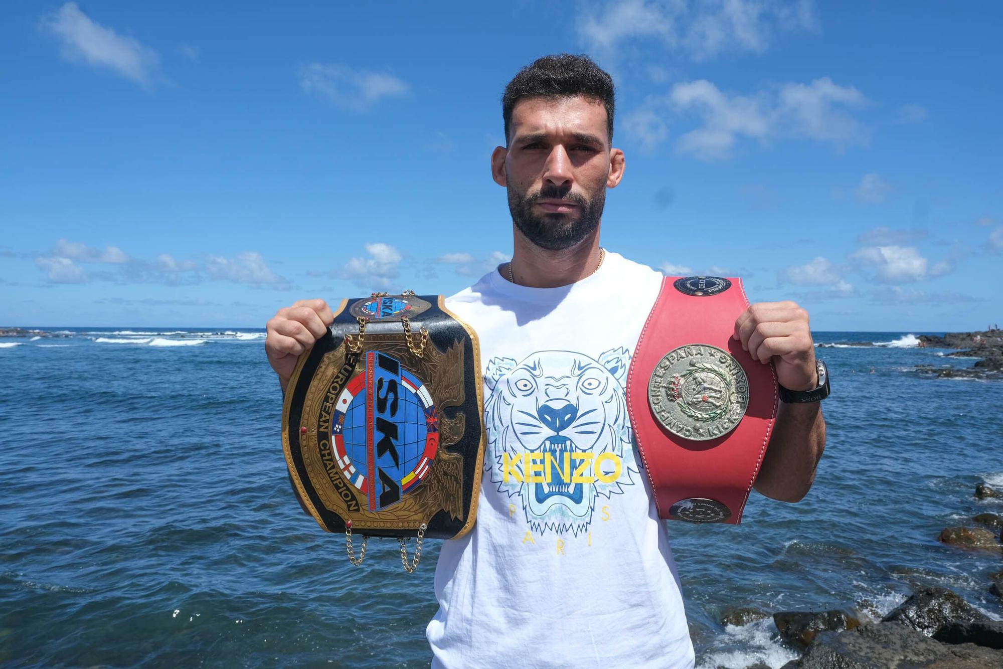 Alcorac Caballero, luchador de MMA