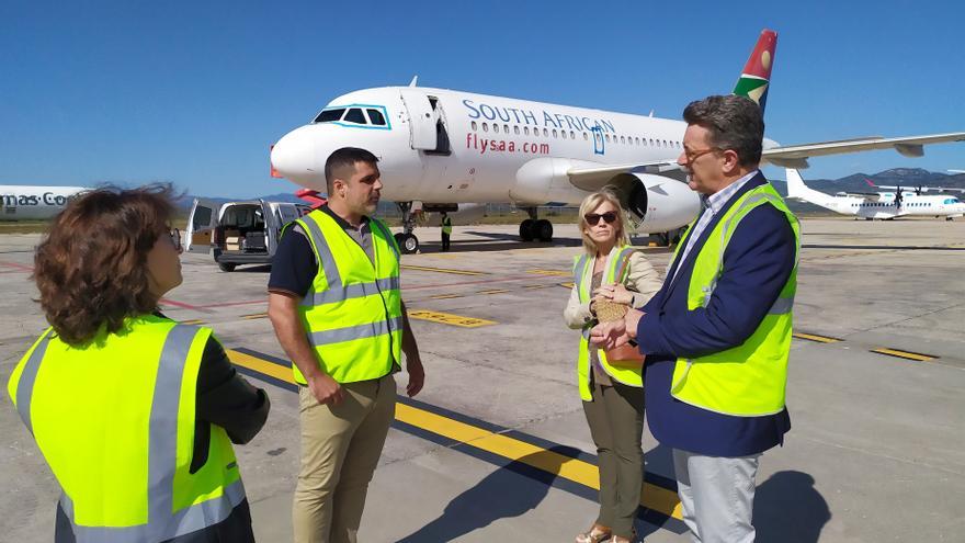 El aeropuerto de Castellón refuerza su actividad industrial de la mano de la iniciativa privada