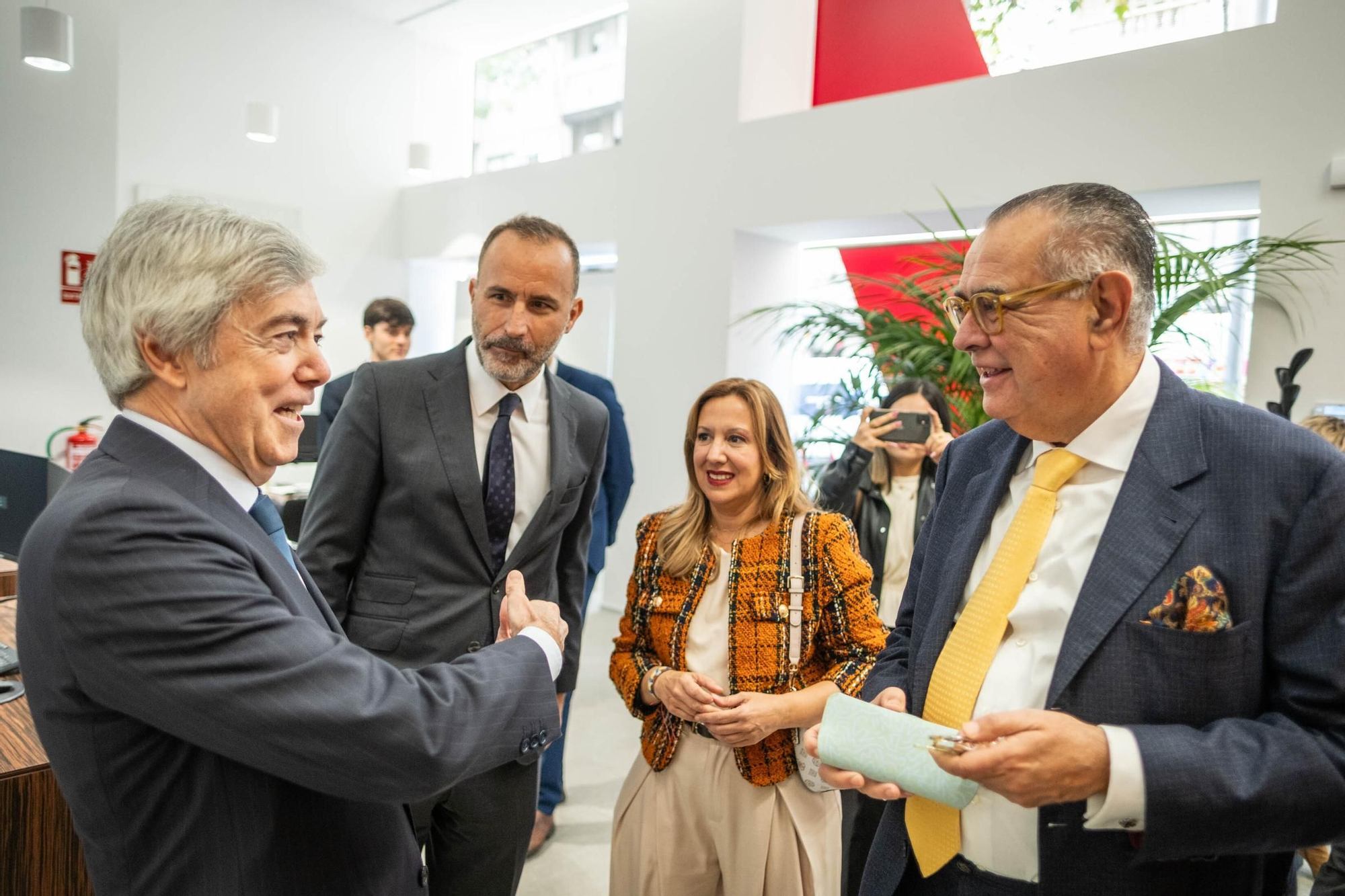 Inauguración de las nuevas oficinas de Renta 4