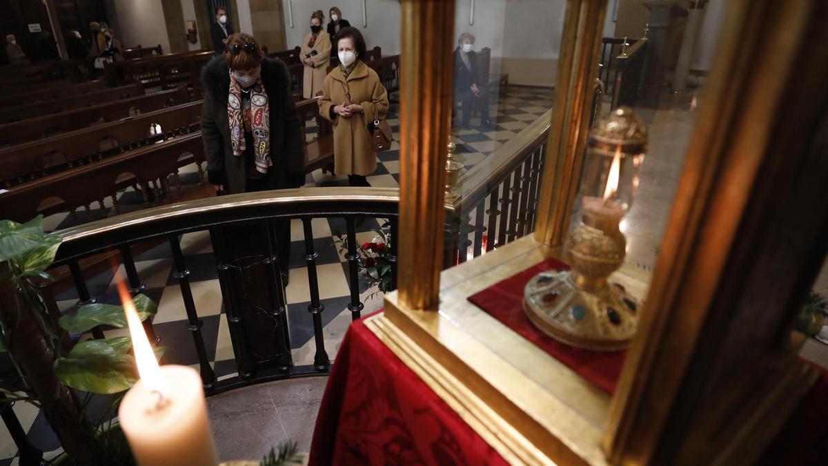 Celebración de San Blas en Las Pelayas, Oviedo