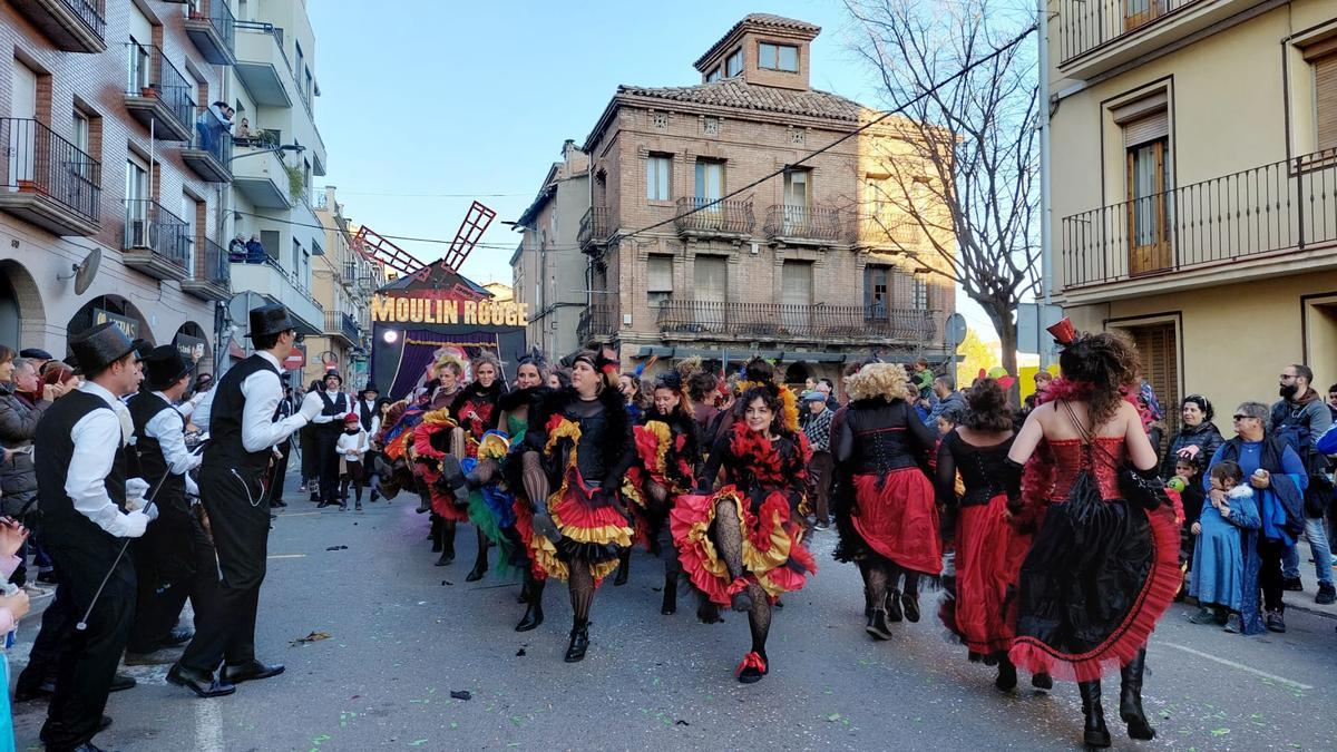 Rua del Carnaval de Berga, l'any passat