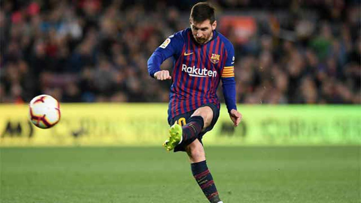 Messi anotó el gol de la remontada ante el Rayo