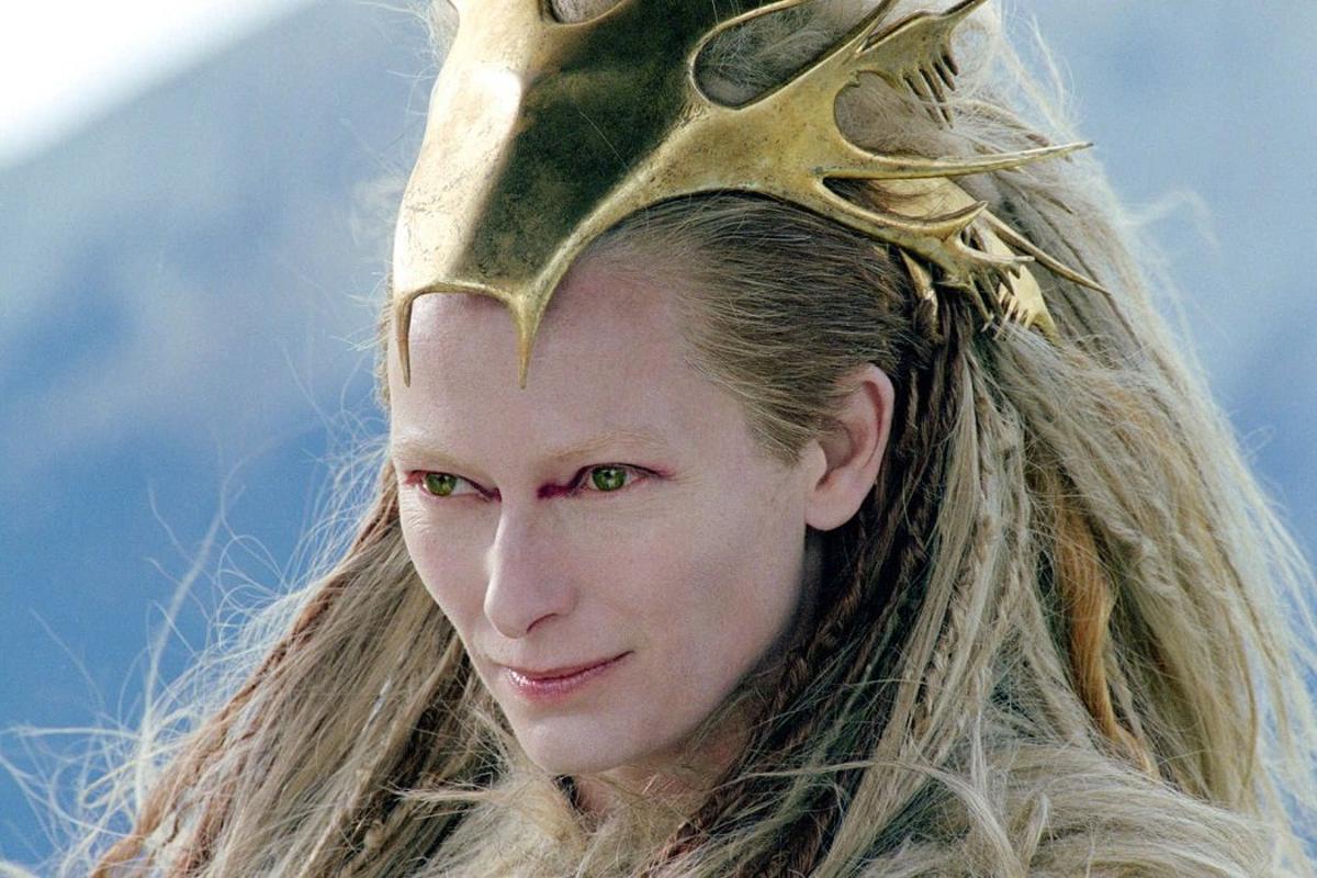 Tilda Swinton en 'Las Crónicas de Narnia'.