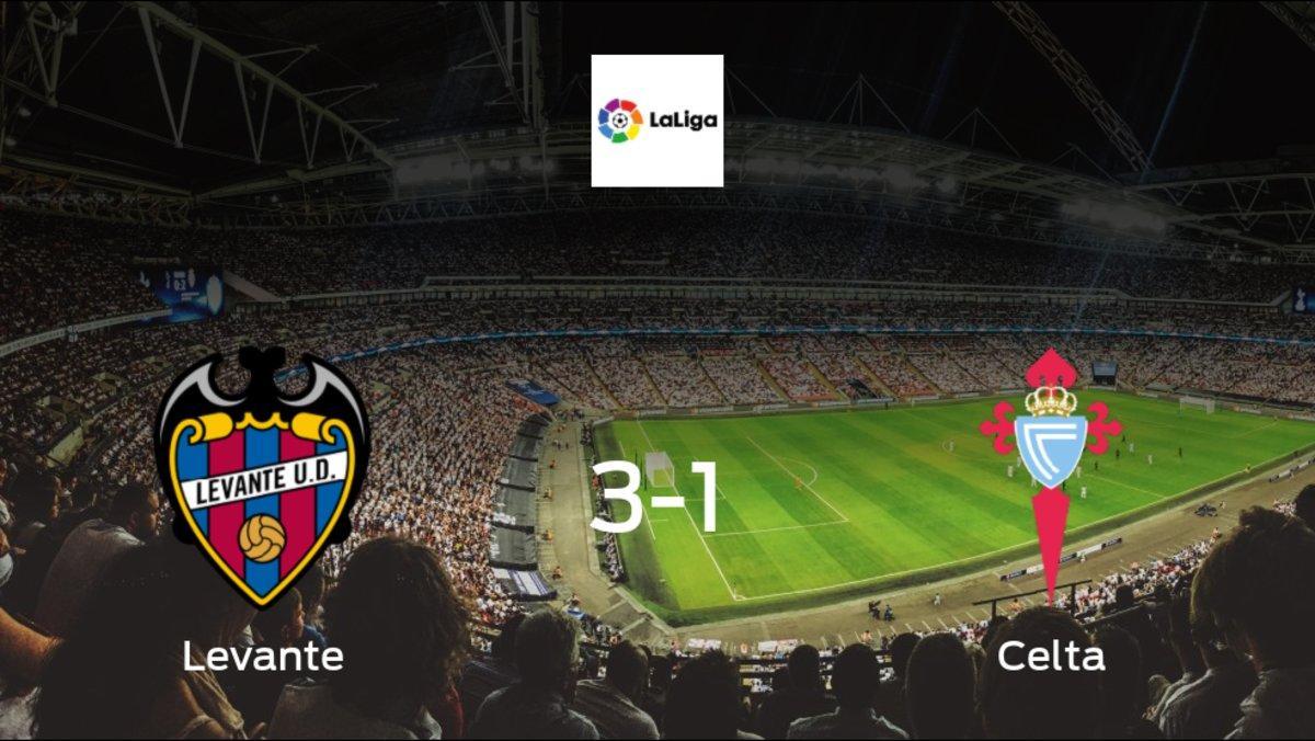 Levante cruise to a 3-1 win vs. Celta at Ciudad de Valencia