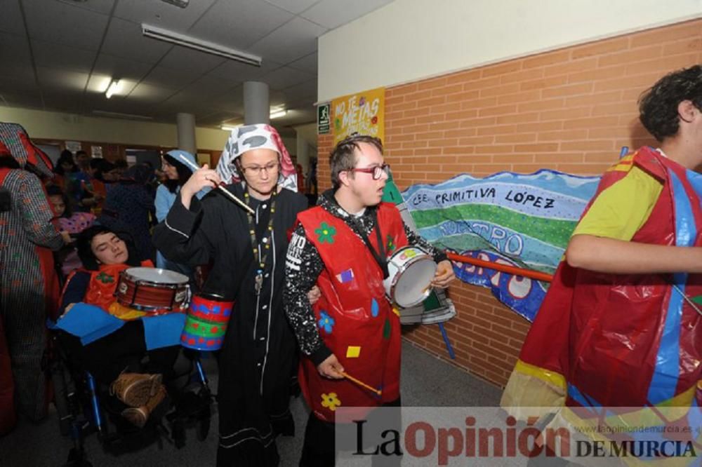 Los tambores de Moratalla llegan al colegio Primitiva López