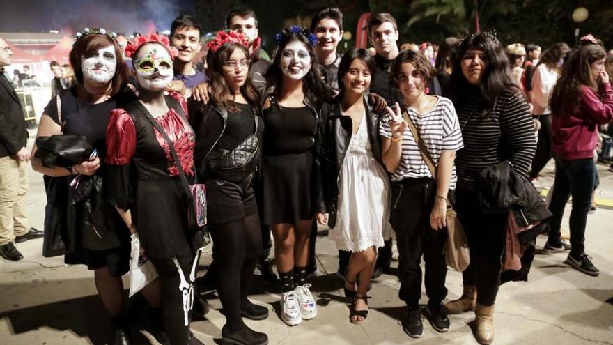 Fotos de la noche de Halloween en Murcia