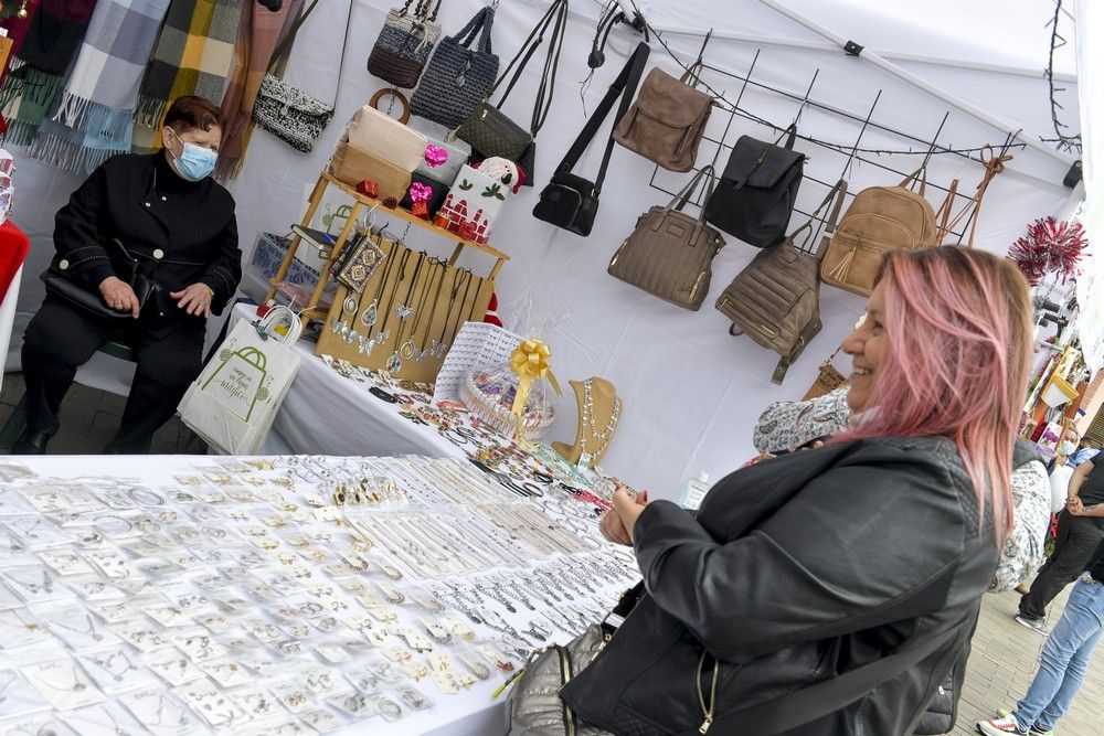 Mercadillo navideño en Moya