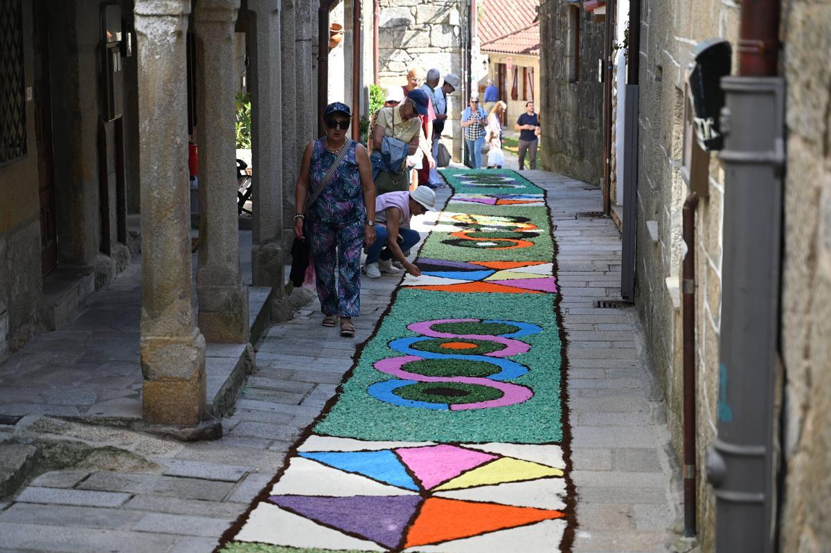 POIO.Alfombras florales del Corpus en Combarro POIO.Alfombras florales del Corpus en Combarro