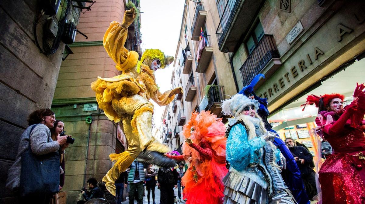 Ciutat Vella celebra su tradicional Carnavalassu.