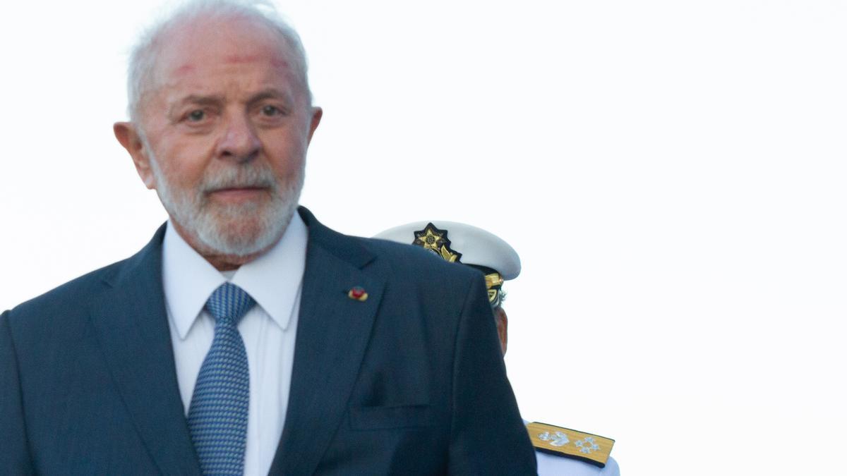 Luiz Inácio Lula da Silva, presidente de Brasil.