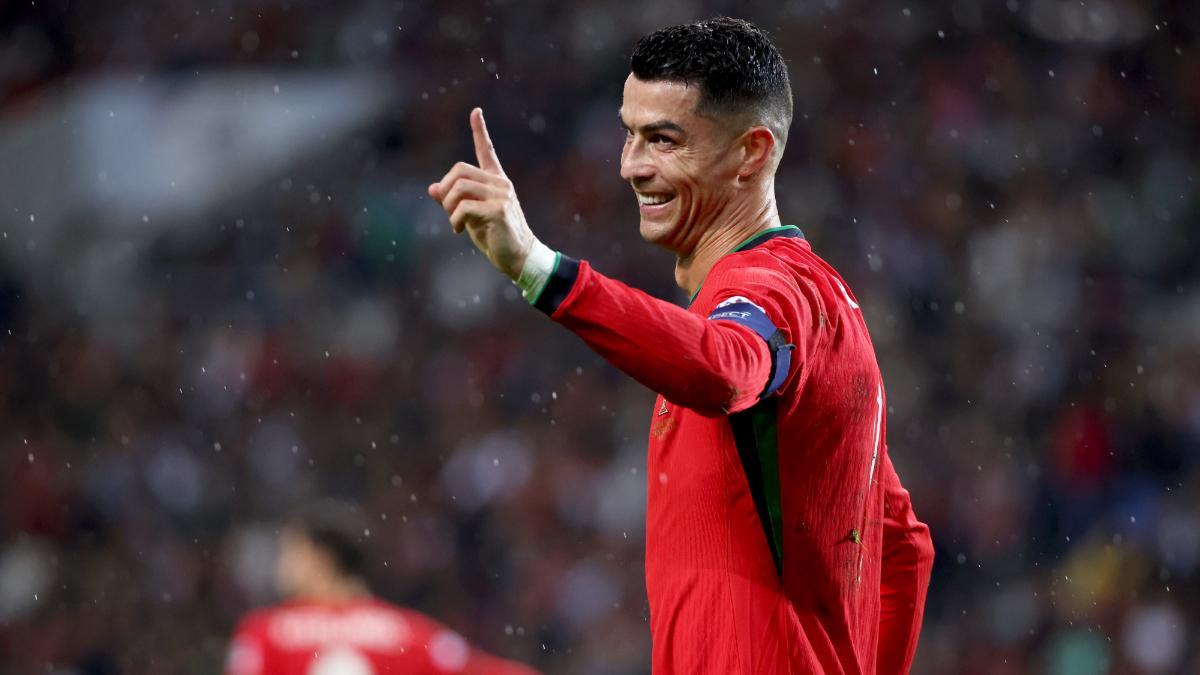 Cristiano Ronaldo, con la selección portuguesa